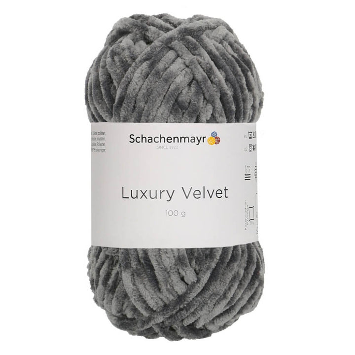 Schachenmayr Luxury Velvet 100g 98 - Elephant Lieblingsgarn