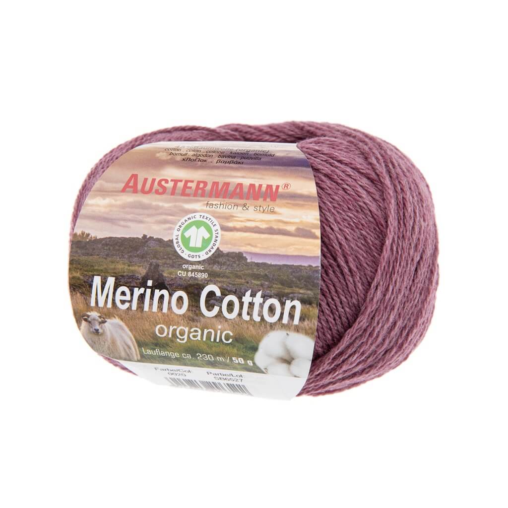 Austermann Merino Cotton 50g 20 - Beere Lieblingsgarn