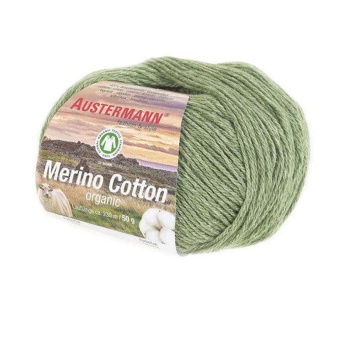 Austermann Merino Cotton 50g 12 - Grün Lieblingsgarn