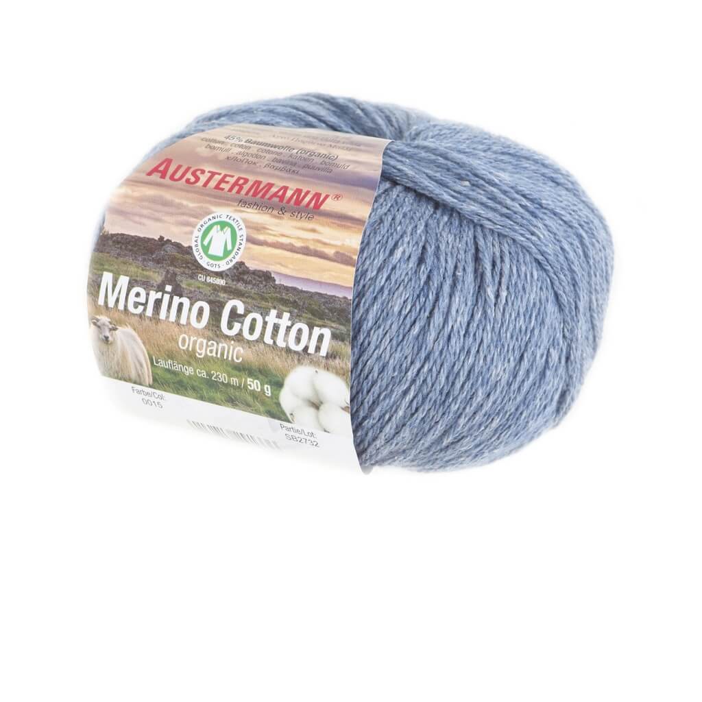 Austermann Merino Cotton 50g 15 - Jeans Lieblingsgarn