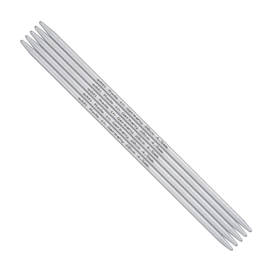 Addi Strumpfstricknadeln aus Aluminium - 201-7 15 cm 2 Lieblingsgarn
