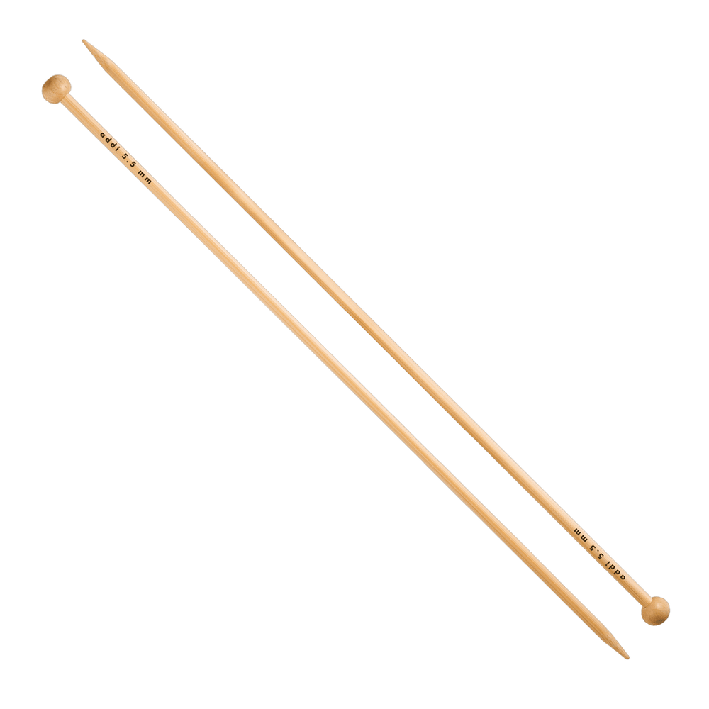 Addi Jackenstricknadeln aus Bambus - 500-7 25 cm 3,25 Lieblingsgarn