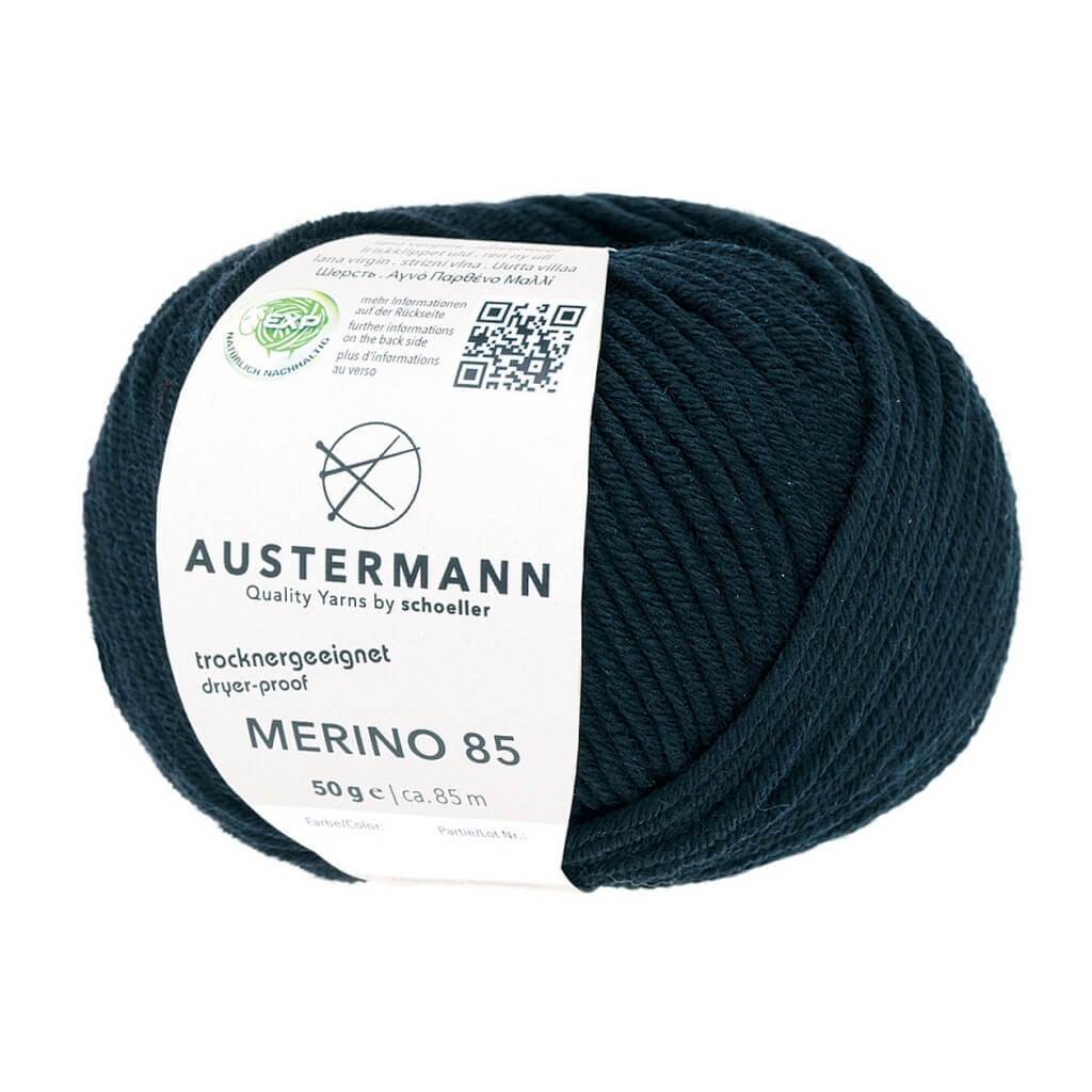 Austermann Merino 85 Exp 50g 2 - Schwarz Lieblingsgarn