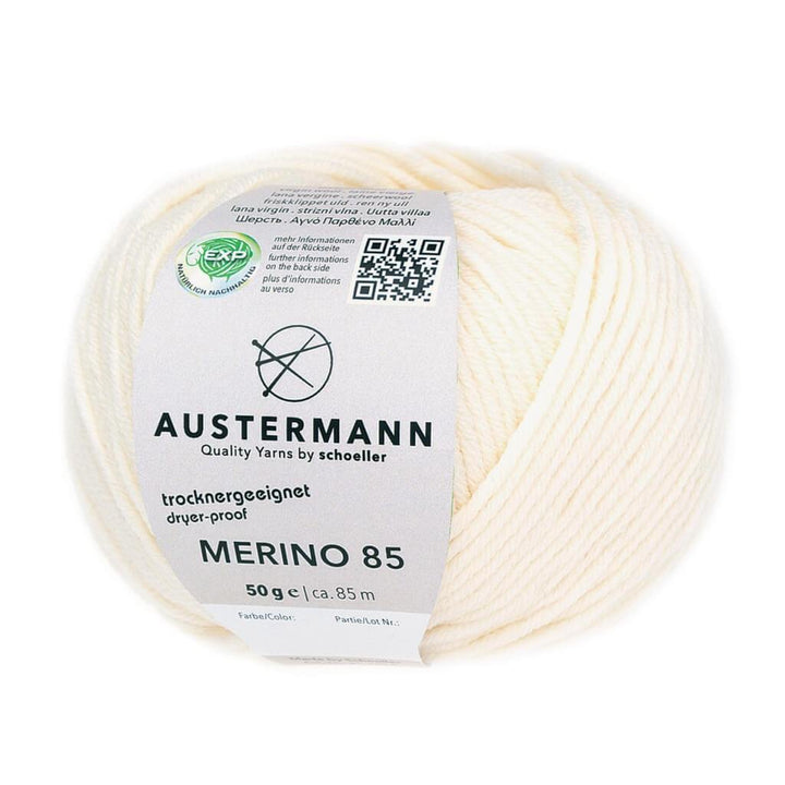 Austermann Merino 85 Exp 50g 3 - Natur Lieblingsgarn