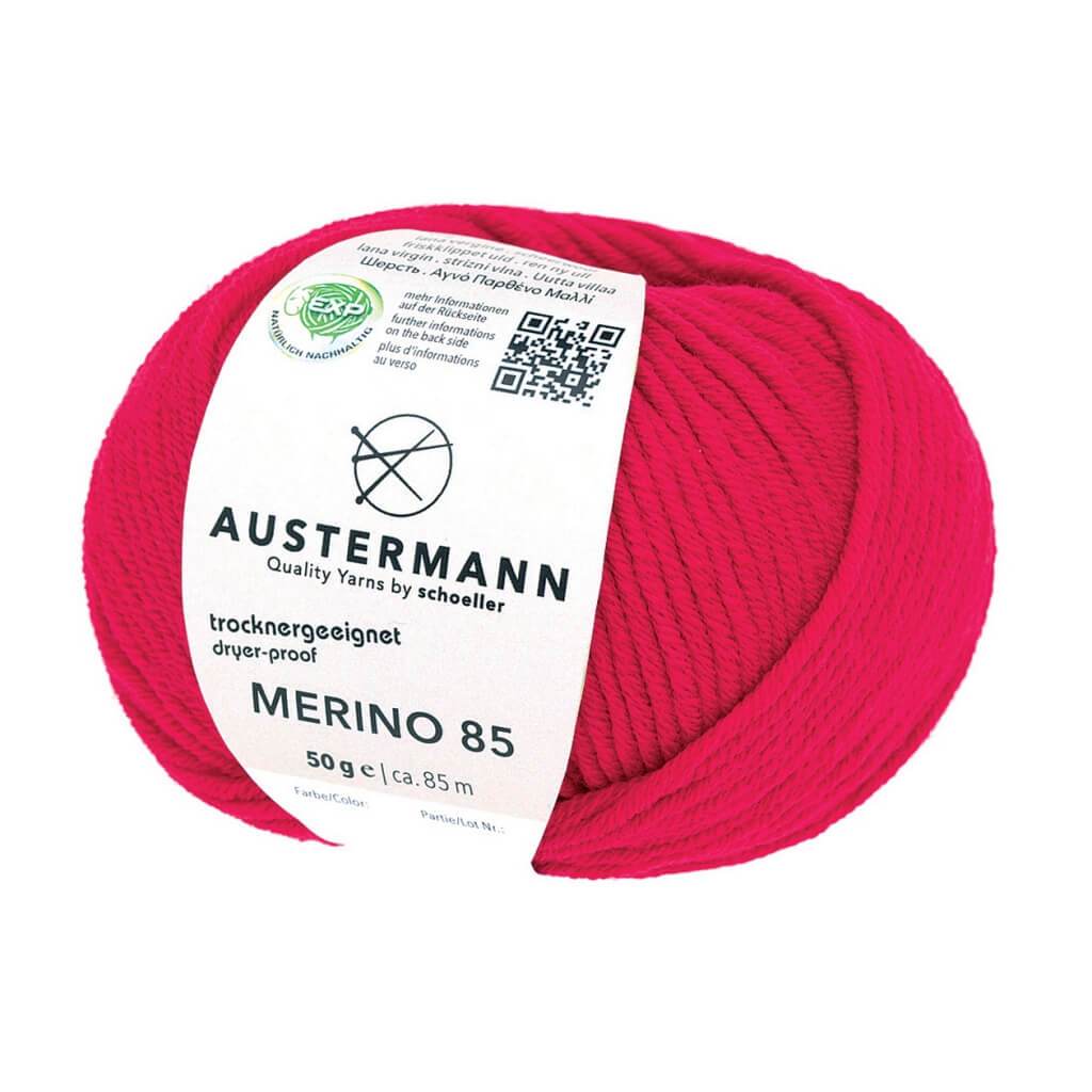 Austermann Merino 85 Exp 50g 8 - Rot Lieblingsgarn