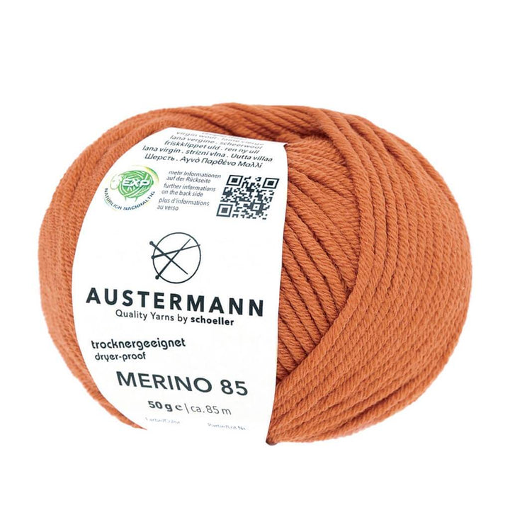 Austermann Merino 85 Exp 50g 42 - Kürbis Lieblingsgarn