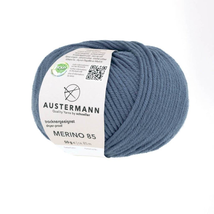 Austermann Merino 85 Exp 50g 68 - Jeans Lieblingsgarn