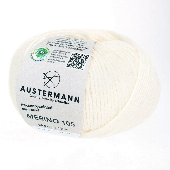 Austermann Merino 105 EXP 50g 310 - Natur Lieblingsgarn