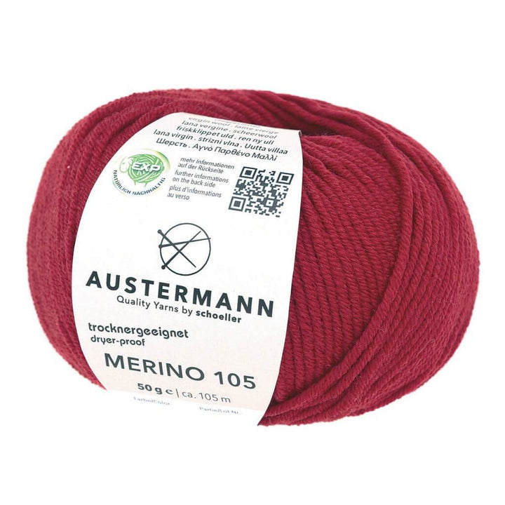 Austermann Merino 105 EXP 50g 330 - Rubin Lieblingsgarn