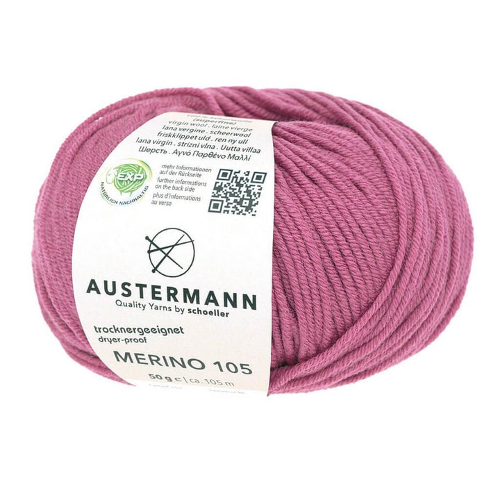 Austermann Merino 105 EXP 50g 341 - Pink Lipstic Lieblingsgarn