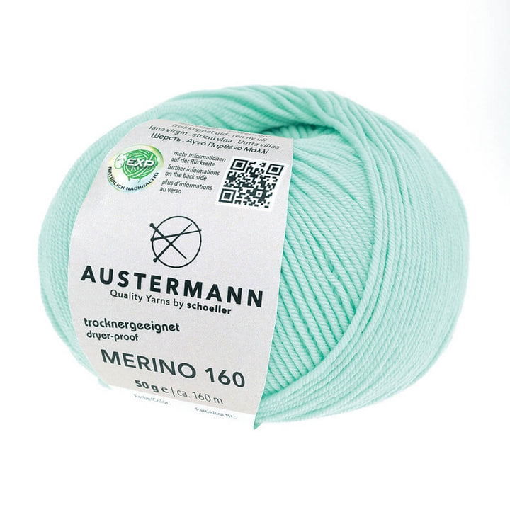 Austermann Merino 160 Exp 50g 259 - Mint Lieblingsgarn