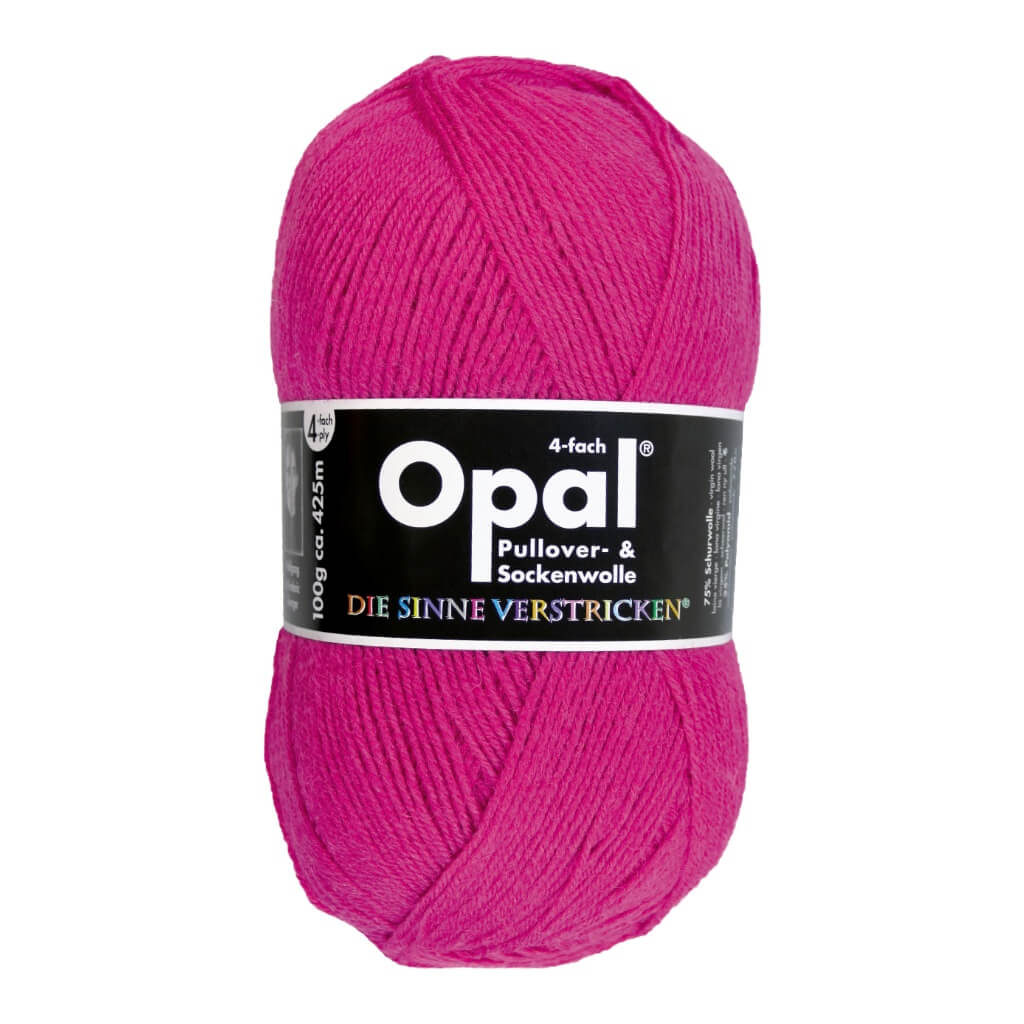 Opal Sockenwolle Uni 4-fach 100g 5194 - Pink Lieblingsgarn