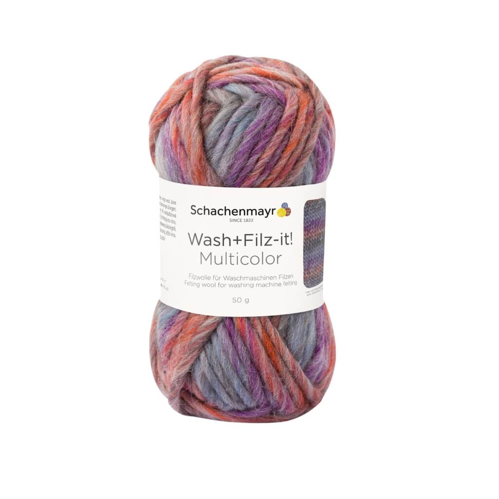Schachenmayr Wash+Filz-it! Multicolor Filzwolle 50g 251 - Esprit Color Lieblingsgarn