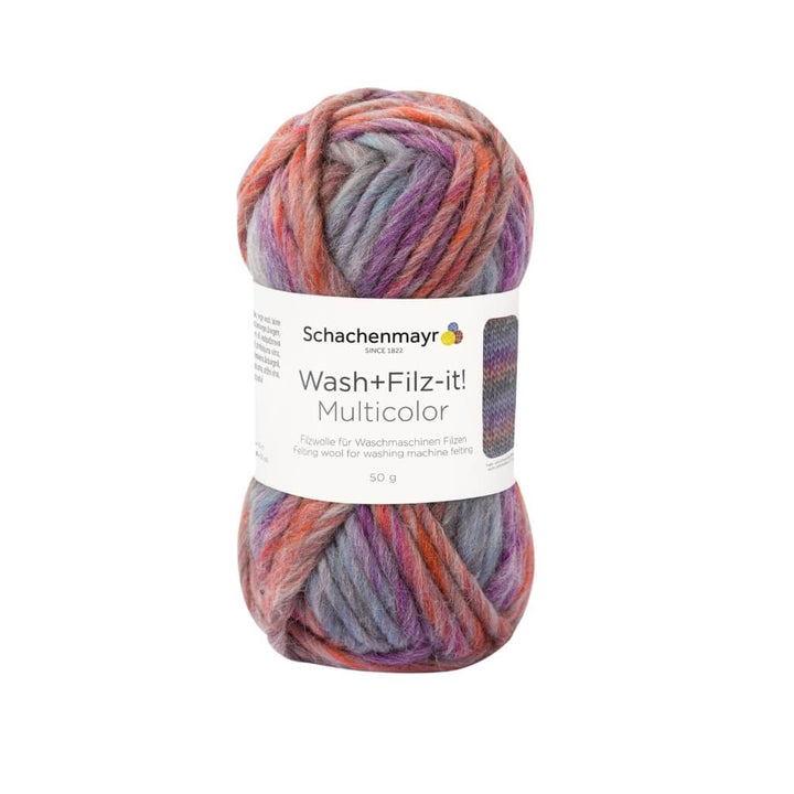 Schachenmayr Wash+Filz-it! Multicolor Filzwolle 50g 251 - Esprit Color Lieblingsgarn