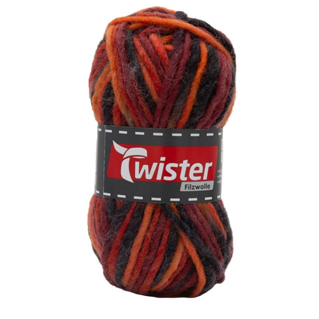 Twister Filzwolle Color 50g 137 - Lava Lieblingsgarn
