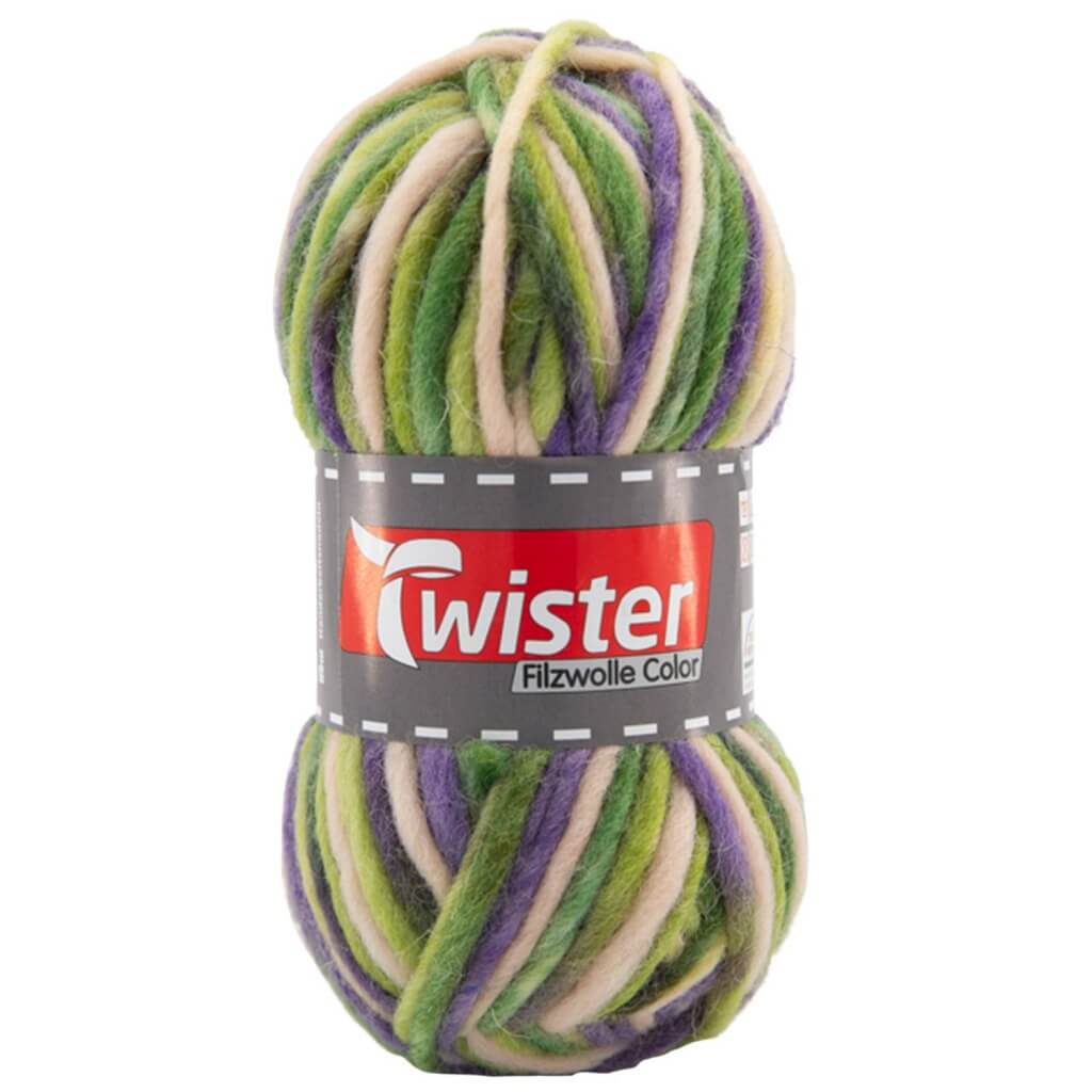 Twister Filzwolle Color 50g 172 - Wald Lieblingsgarn