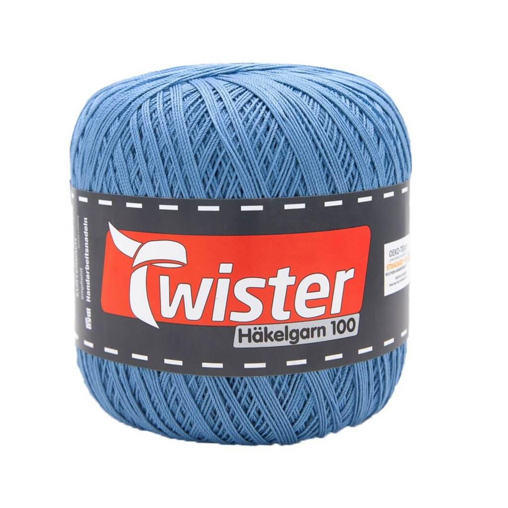 Twister Häkelgarn 100 g - Häkel Wolle 52 - Blue Lieblingsgarn