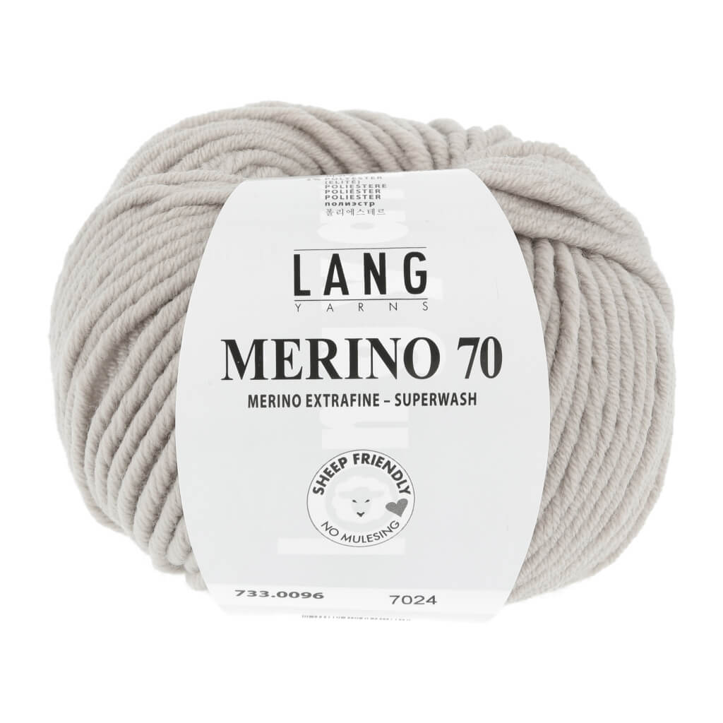 Lang Yarns Merino 70 50g 733.0096 - Sand Lieblingsgarn