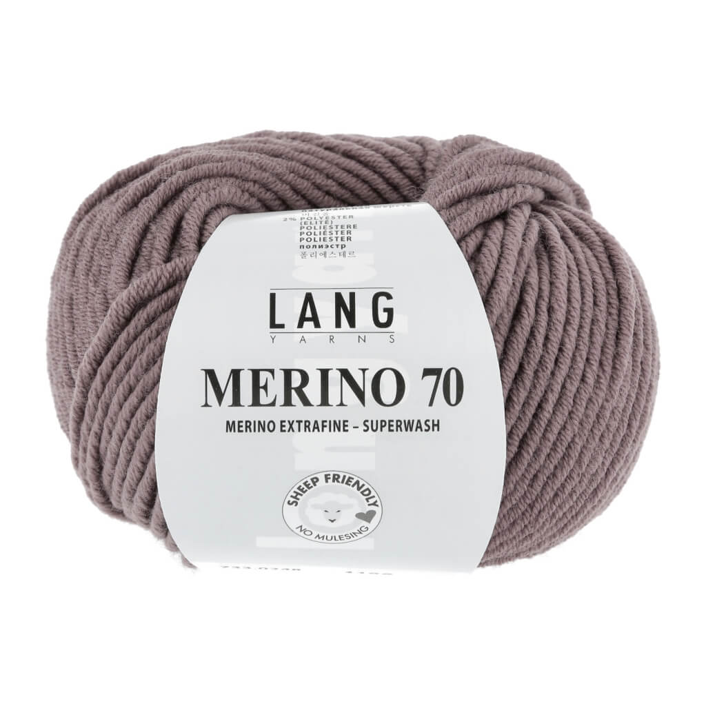 Lang Yarns Merino 70 50g 733.0248 - Altrosa Lieblingsgarn