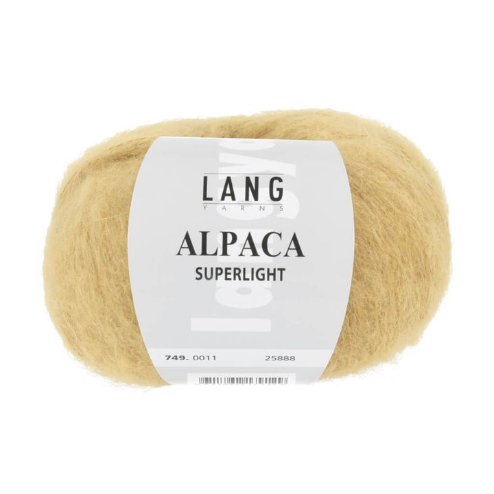 Lang Yarns Alpaca Superlight - 25g 749.0011 - Ocker Lieblingsgarn