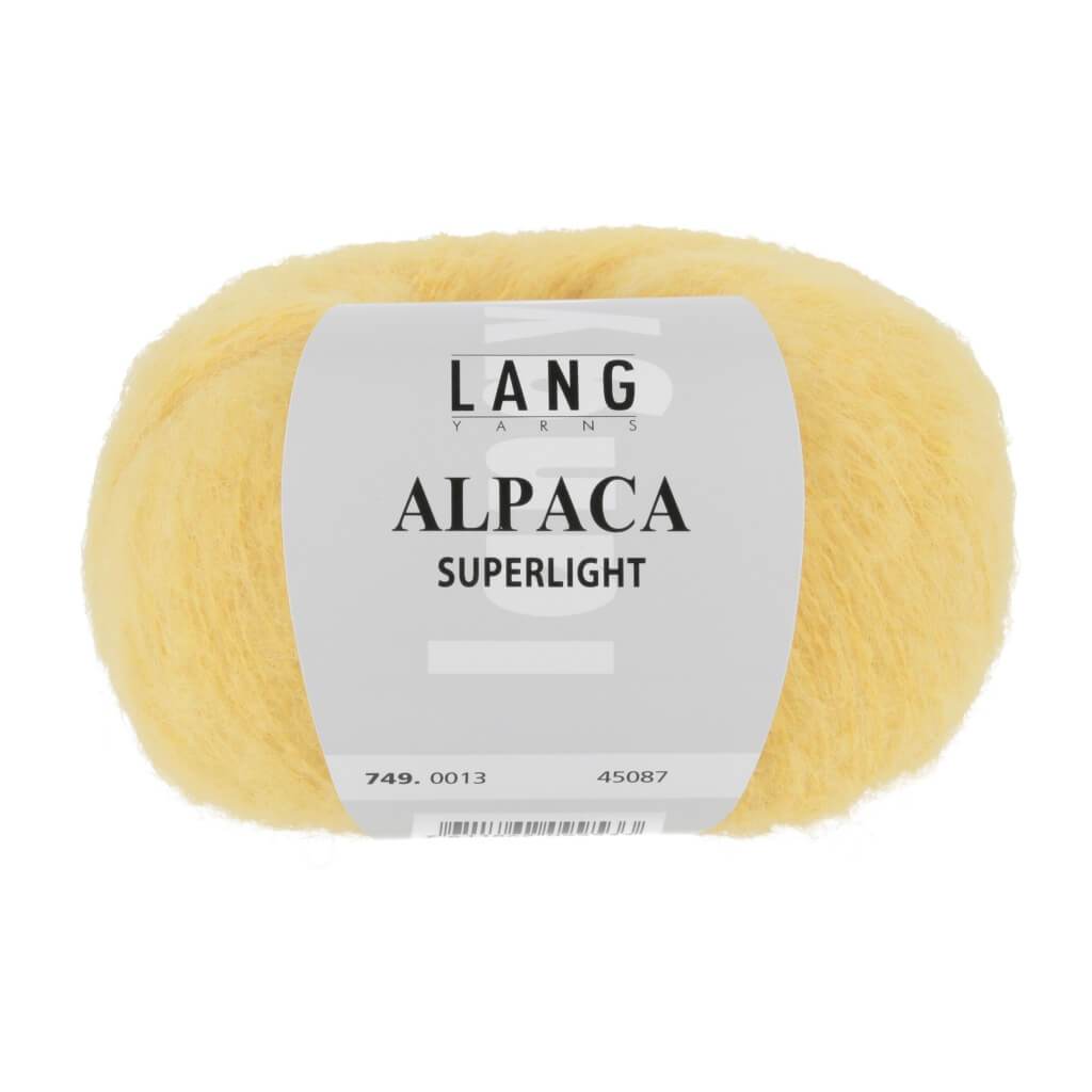 Lang Yarns Alpaca Superlight - 25g 749.0013 - Gelb Lieblingsgarn
