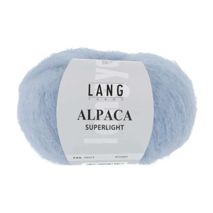 Lang Yarns Alpaca Superlight - 25g 749.0021 - Hellblau Lieblingsgarn