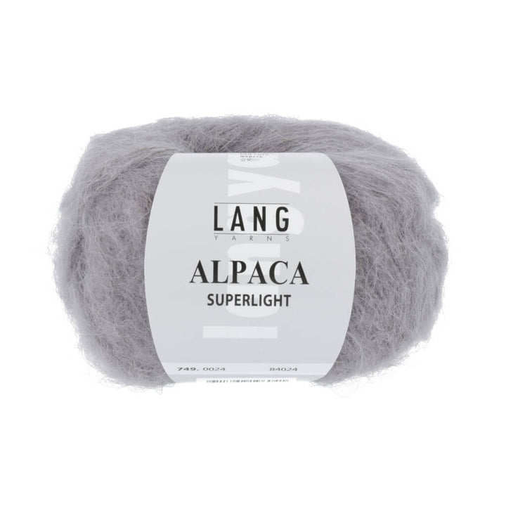 Lang Yarns Alpaca Superlight - 25g 749.0024 - Grau Lieblingsgarn
