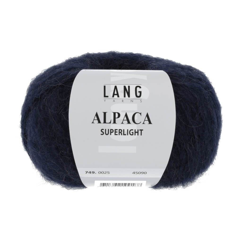 Lang Yarns Alpaca Superlight - 25g 749.0025 - Navy Lieblingsgarn
