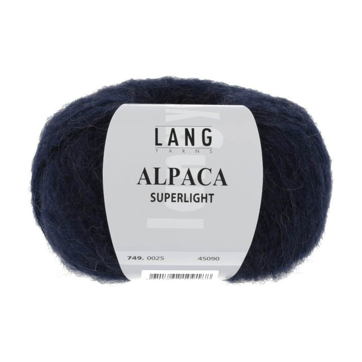 Lang Yarns Alpaca Superlight - 25g 749.0025 - Navy Lieblingsgarn