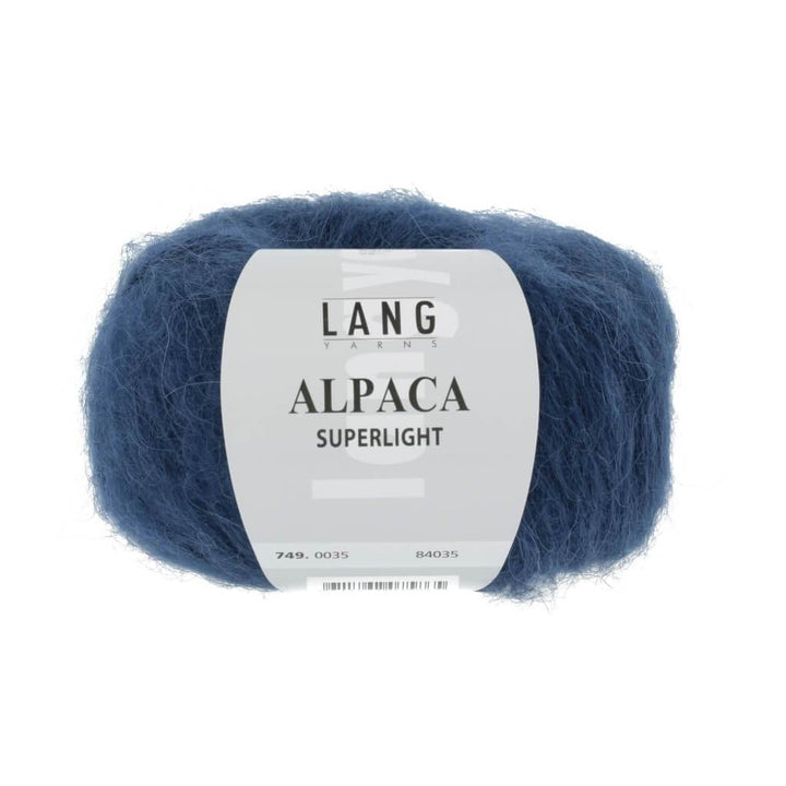 Lang Yarns Alpaca Superlight - 25g 749.0035 - Marine Lieblingsgarn