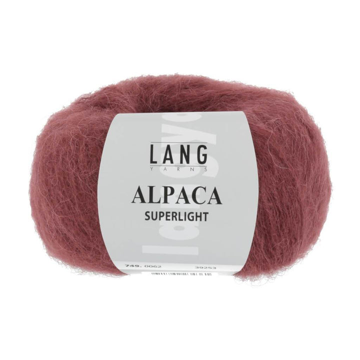 Lang Yarns Alpaca Superlight - 25g 749.0062 - Chianti Lieblingsgarn