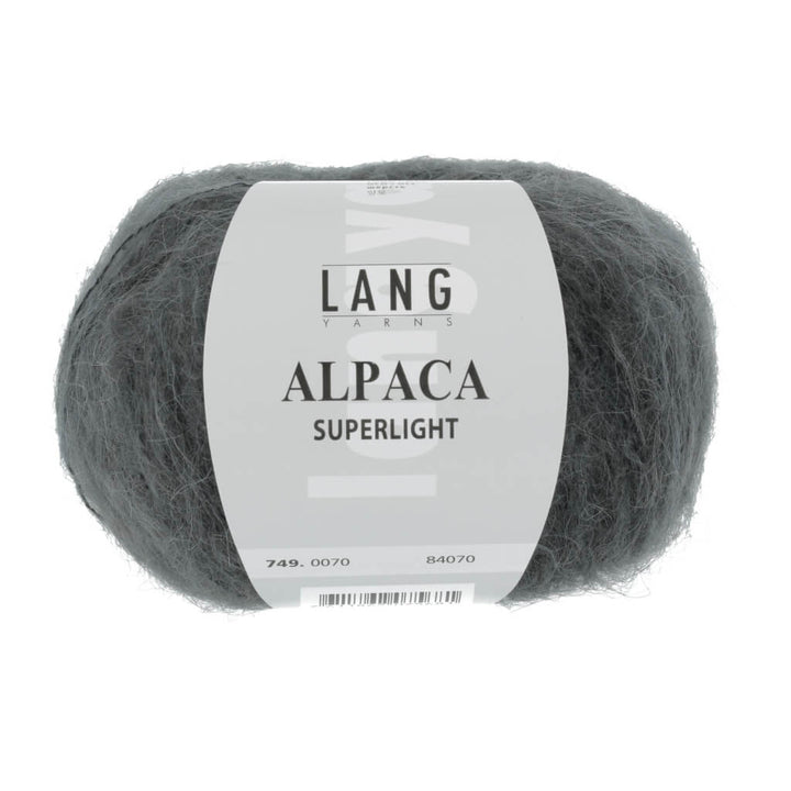 Lang Yarns Alpaca Superlight - 25g 749.0070 - Anthrazit Lieblingsgarn