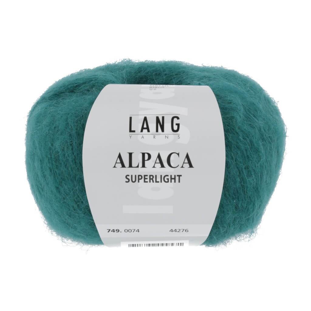Lang Yarns Alpaca Superlight - 25g 749.0074 - Smaragd Lieblingsgarn