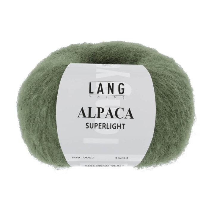 Lang Yarns Alpaca Superlight - 25g 749.0097 - Olive Lieblingsgarn