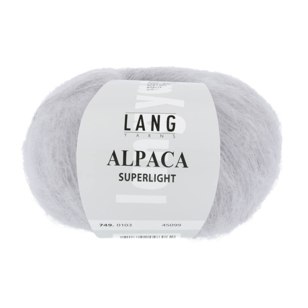Lang Yarns Alpaca Superlight - 25g 749.0103 - Hellgrau Lieblingsgarn