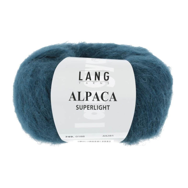 Lang Yarns Alpaca Superlight - 25g 749.0188 - Petrol Lieblingsgarn
