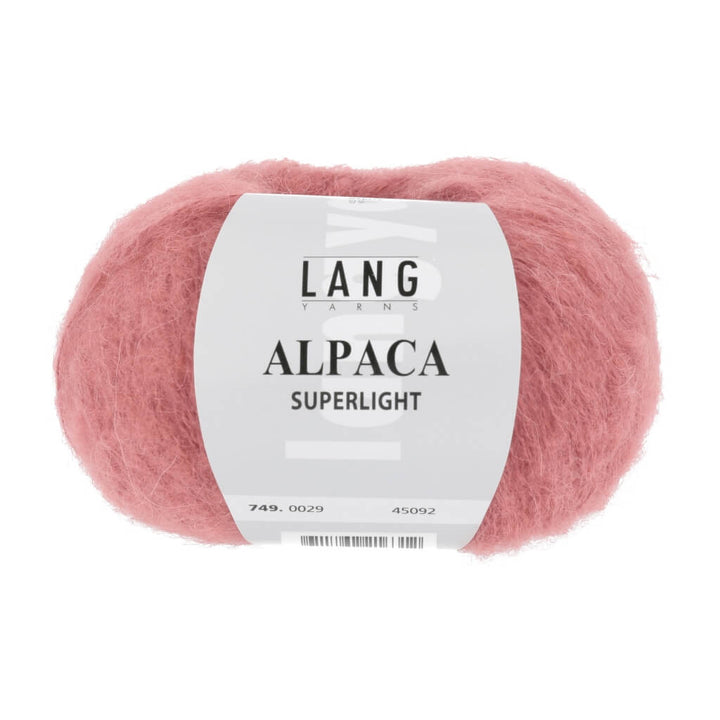 Lang Yarns Alpaca Superlight - 25g 749.0029 - Melone Lieblingsgarn