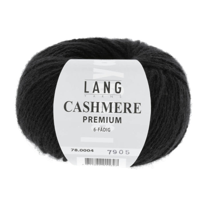 Lang Yarns Cashmere Premium - 25g 78.0004 - Schwarz Lieblingsgarn