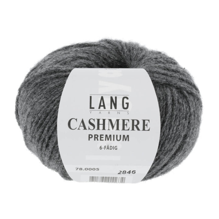 Lang Yarns Cashmere Premium - 25g 78.0005 - Grau Mélange Lieblingsgarn