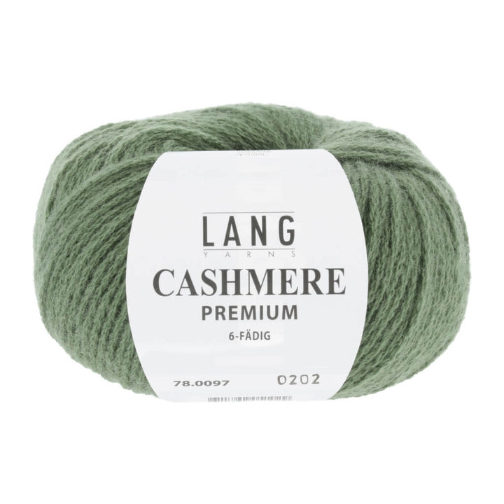 Lang Yarns Cashmere Premium - 25g 78.0097 - Olive Hell Lieblingsgarn