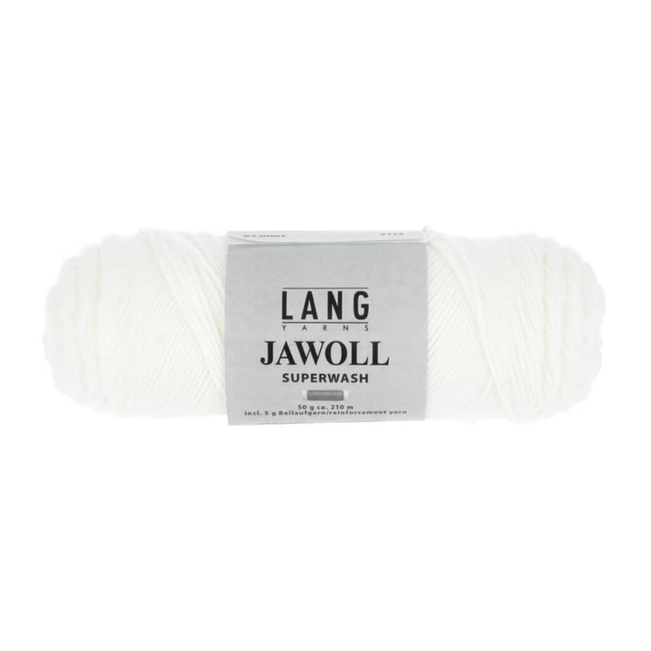Lang Yarns Jawoll - 50g 83.0001 - Weiss Lieblingsgarn