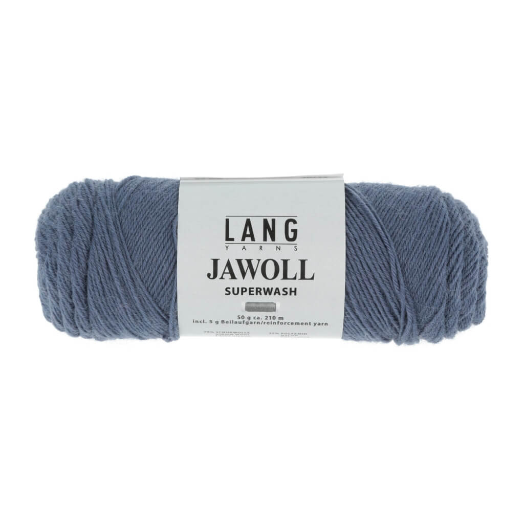 Lang Yarns Jawoll - 50g 83.0007 - Stahlblau Lieblingsgarn