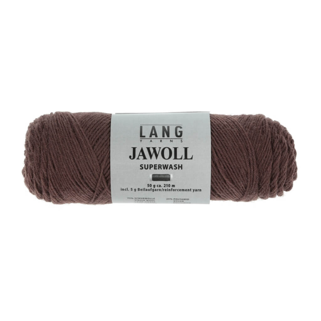 Lang Yarns Jawoll - 50g 83.0168 - Choco Lieblingsgarn