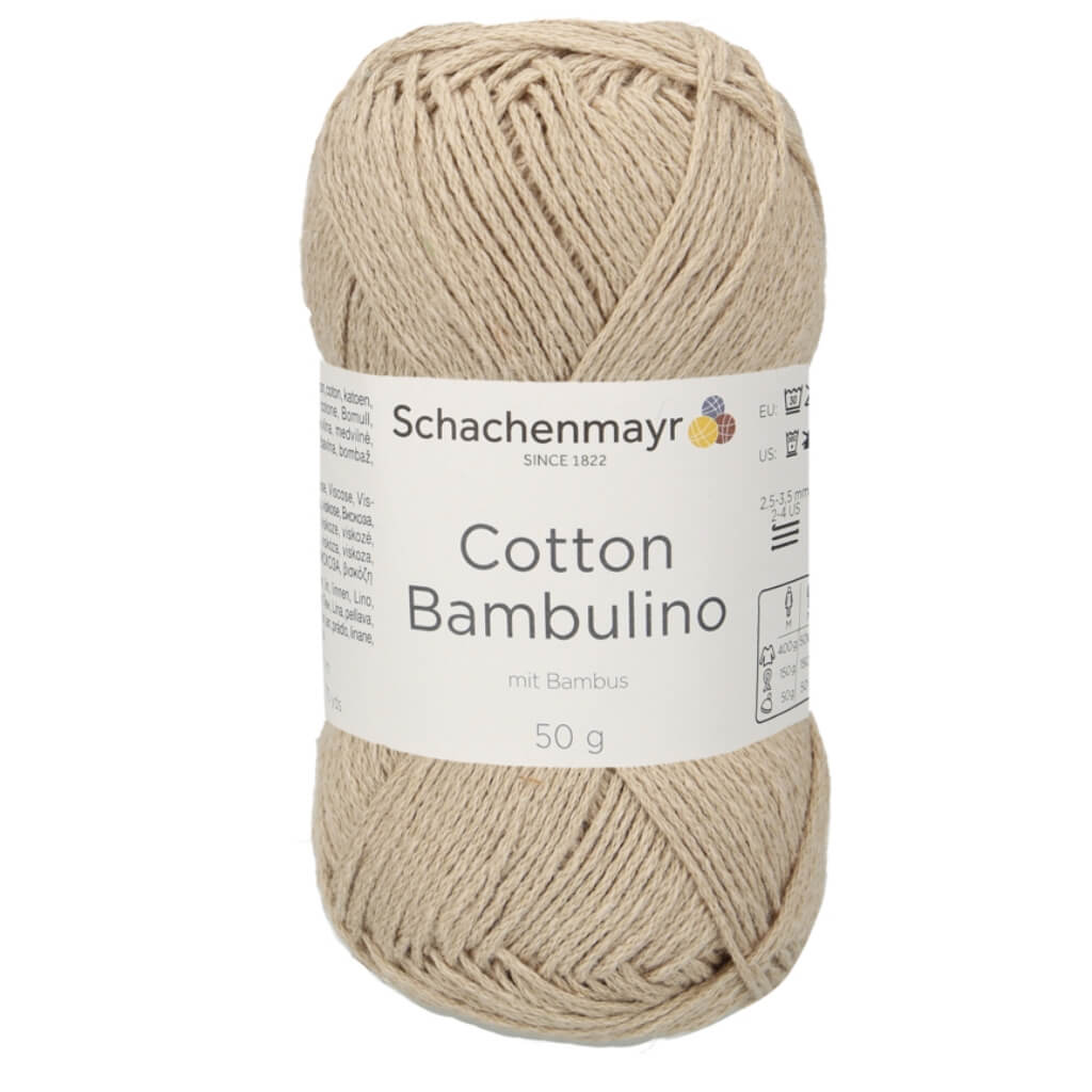 Schachenmayr Cotton Bambulino 50 g - Sommergarn 5 - Beige Lieblingsgarn