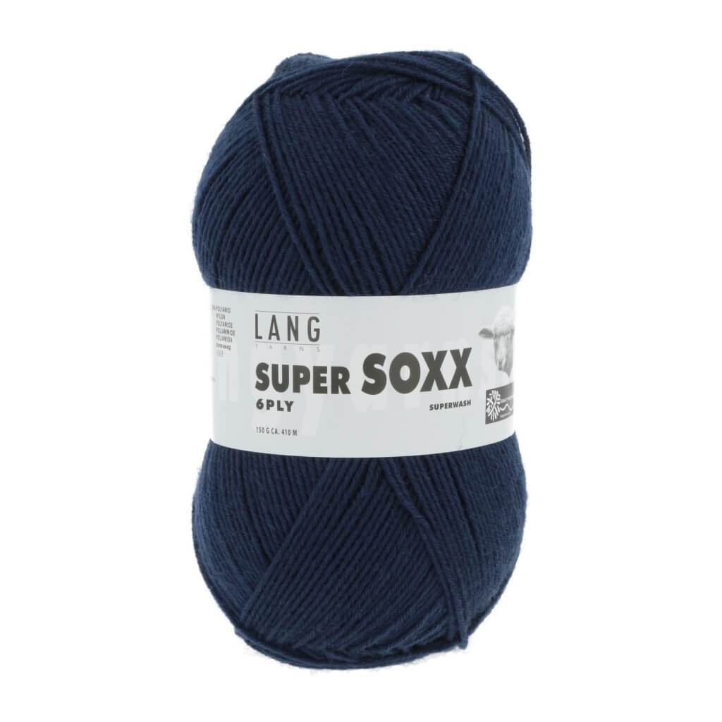 Lang Yarns Super Soxx 6-fach - 150g 907.0025 - Navy Lieblingsgarn