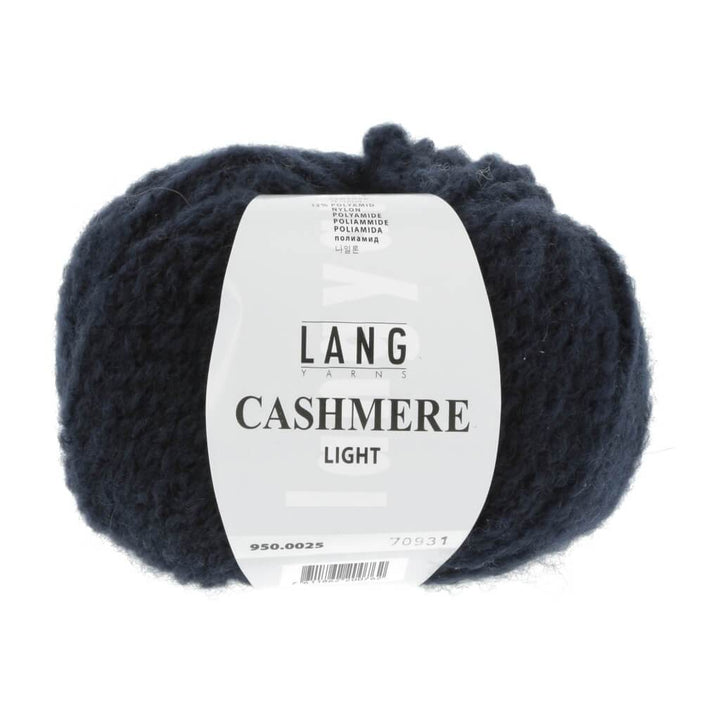 Lang Yarns Cashmere Light - 25g Kaschmir Wolle 950.0025 - Navy Lieblingsgarn