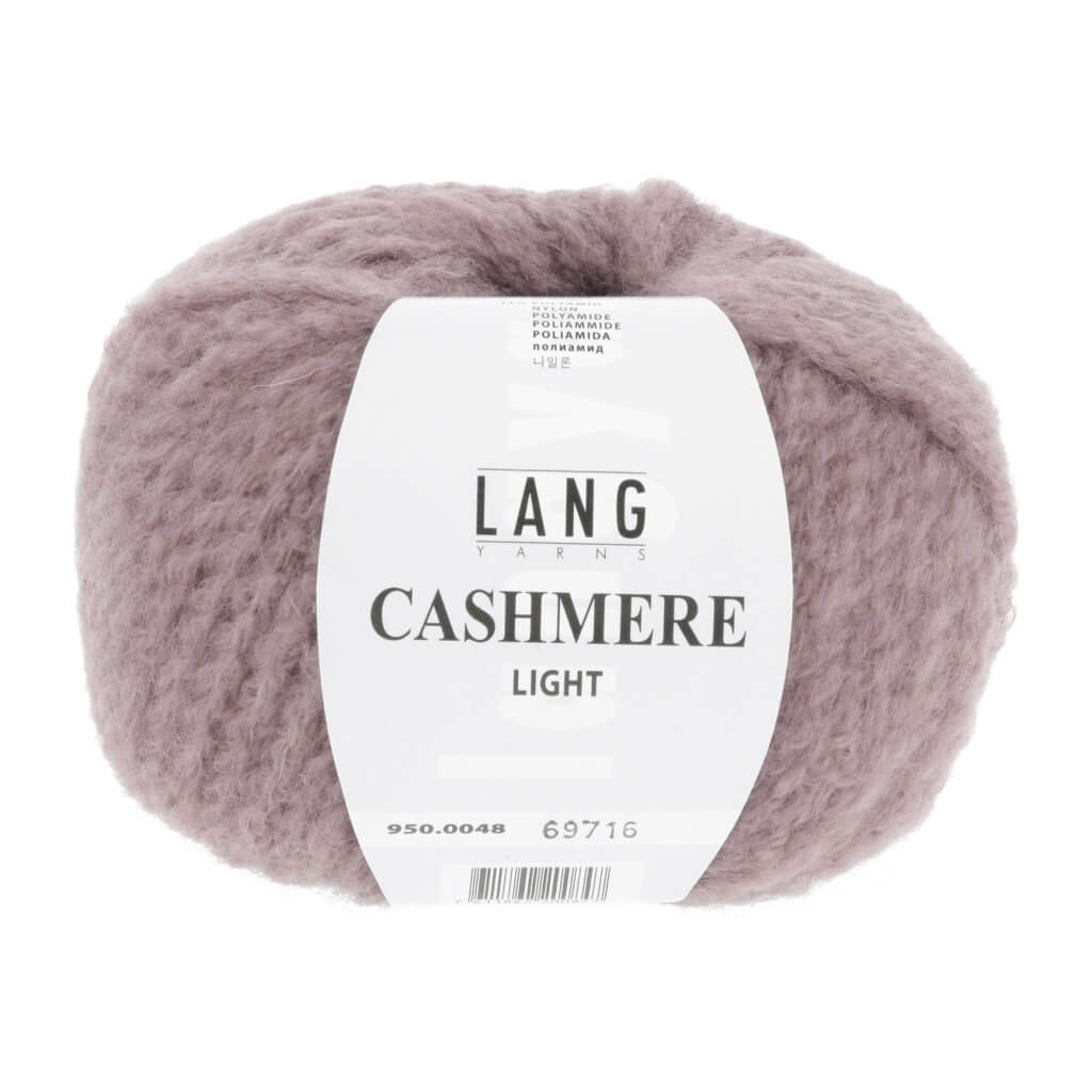 Lang Yarns Cashmere Light - 25g Kaschmir Wolle 950.0048 - Altrosa Lieblingsgarn