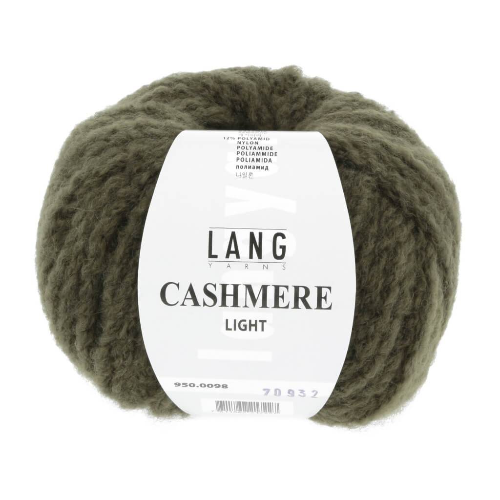 Lang Yarns Cashmere Light - 25g Kaschmir Wolle 950.0098 - Olive Lieblingsgarn