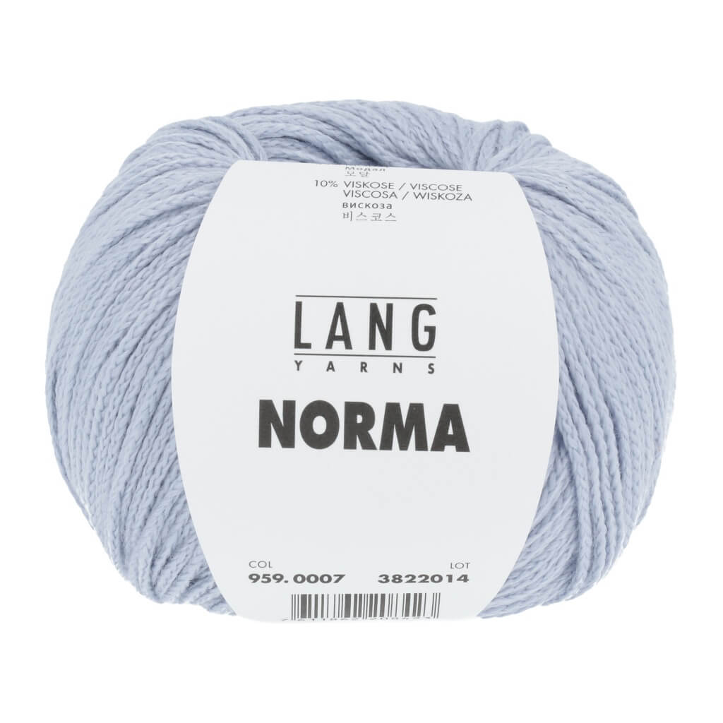 Lang Yarns Norma 959.0007 - Hellblau Lieblingsgarn