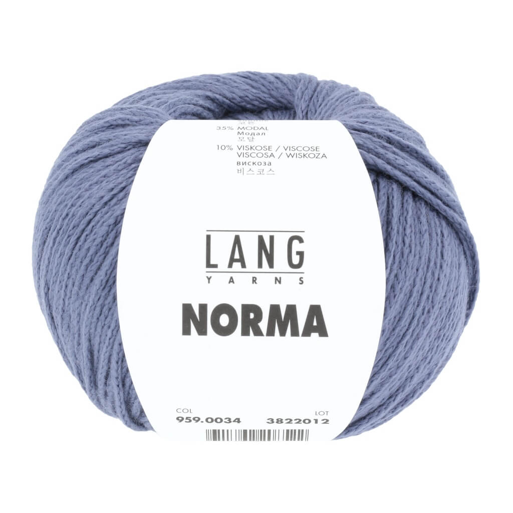 Lang Yarns Norma 9590034 - Jeans Dunkel Lieblingsgarn